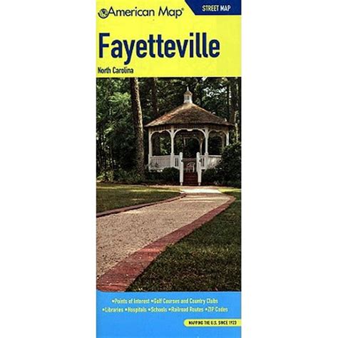 Fayetteville North Carolina Street Map