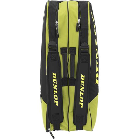 Dunlop Sx Club 6 Racket Bag Yellowblack