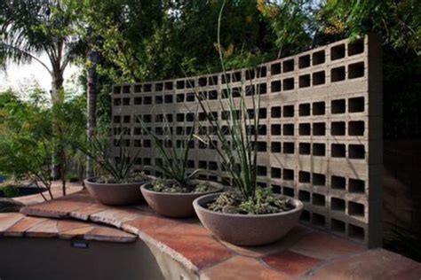 Adding A Patio Wall Block For An Outdoor Paradise Patio Designs