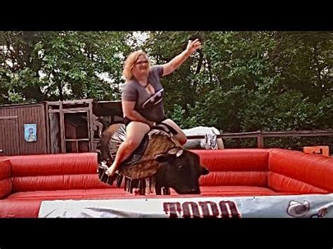 Mechanical Bull Riding Youtube