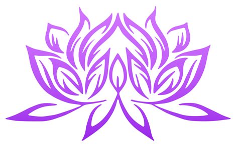 Lotus Flower Clip Art Svg