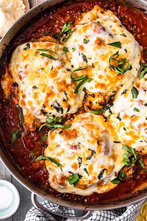 We've streamlined this family favorite so you can get it on the table in less than 30 minutes.skinless chicken is a much leaner and healthier option. Chicken Parmesan Recipe {VIDEO} - The Cookie Rookie®