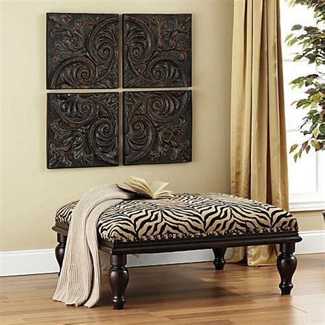 Available in a variety of styles, these chairs coordinate well with any decor. A few days ago I posted the zebra-print chair I designed. Here's the matching ottoman! | Hanging ...