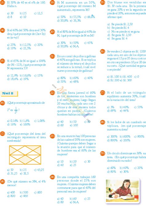 Porcentajes Y Tanto Por Ciento Ejercicios Y Problemas Resueltos Pdf