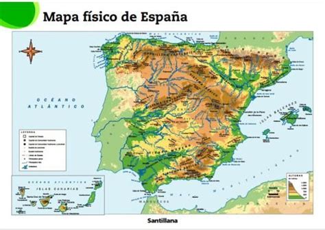 Relieve De España 1 Mapa Flash Interactivo Enrique