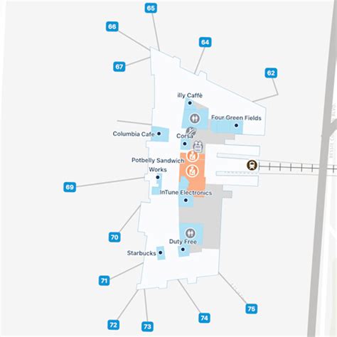 Tampa Airport Map Guide To Tpas Terminals
