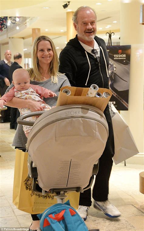 Kelsey Grammer And Wife Kayte Take Son Gabriel Out For A Spot Of