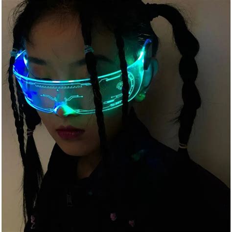Colorful Luminous Led Glasses For Music Bar Ktv Neon Party Christmas Halloween Decoration Led