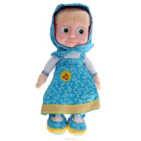 Talking Plush Toy Masha Masha And The Bear 29 Cm 5 Phrases 1 Songs In Russian 1957616780