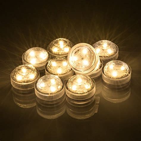 White submersible five led light. Top 21 Best Battery Operated Tea Lights 2019