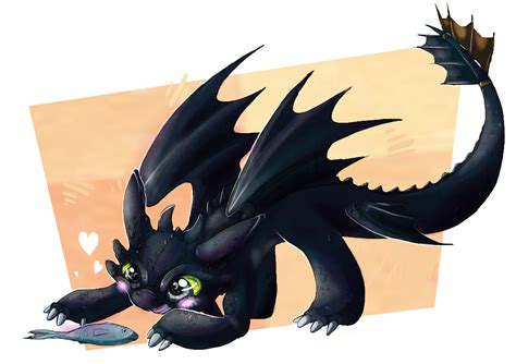 Little Toothless By Ink Leviathan On Deviantart