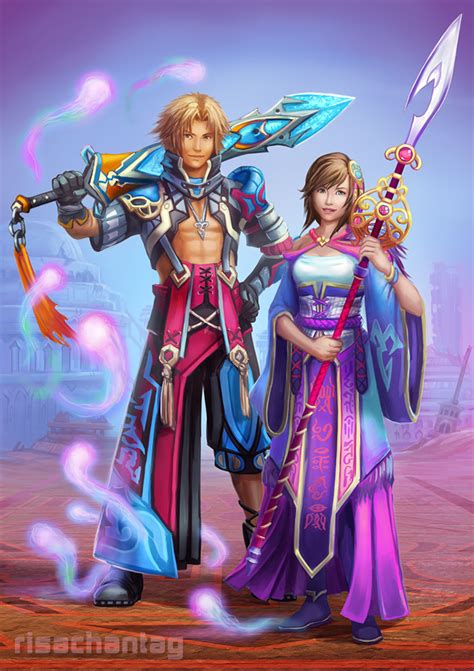 How This Artist Thought Ffx 2 Would Look Before Any Info Was Leaked Finalfantasyx