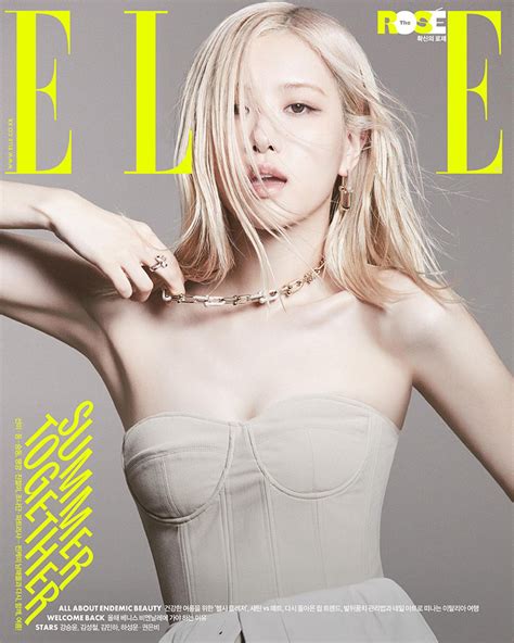 Blackpink‘s RosÉ Is The Cover Star Of Elle Korea June 2022 Issue