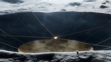 Building Earths Largest Telescope On The Far Side Of The Moon Cbc Radio