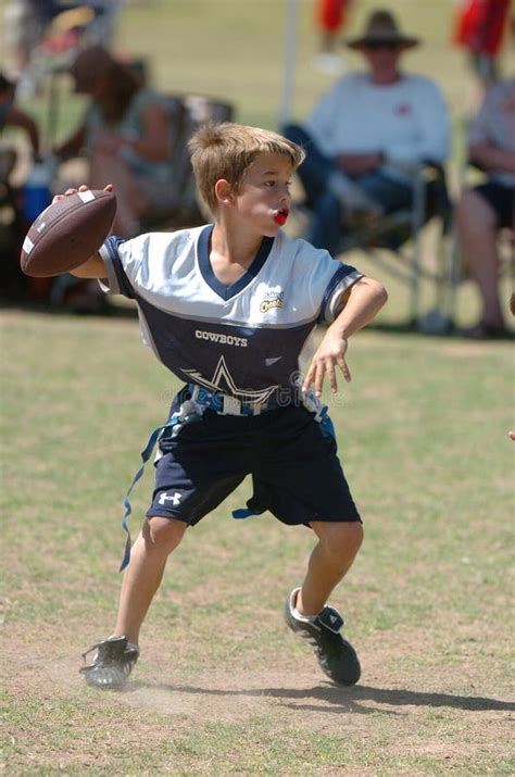 A Flag Football Game For 5 To 6 Year Olds Editorial Photo Image Of