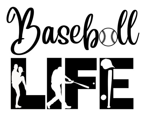 Free Baseball Life Svg File The Crafty Crafter Club
