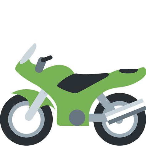 Motorcycle Emoji Clipart Free Download Transparent Png Creazilla
