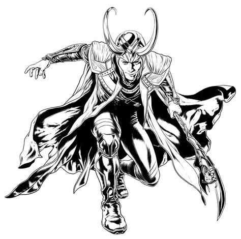 Loki fled with his two new acolytes and the desired object. Avengers Coloring Pages - Best Coloring Pages For Kids
