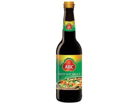 Soy sauce certainly ticks all off these boxes. ABC Brand Salty Soy Sauce 21 Oz - Peters Gourmet Market