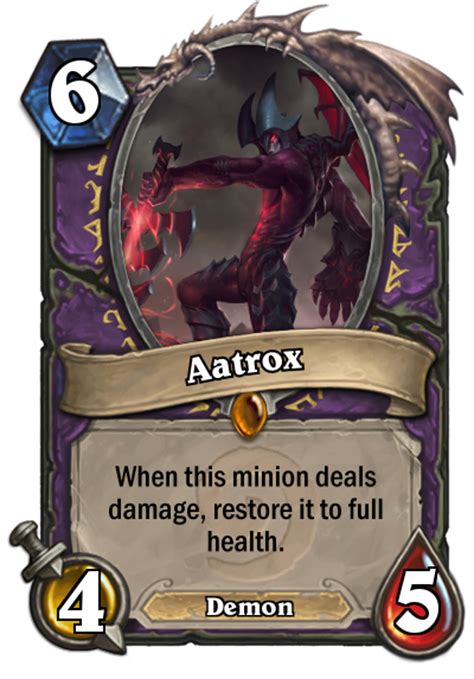 League Of Legends Hearthstone Cards