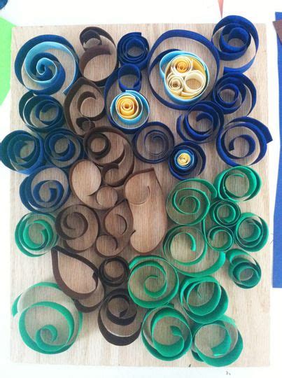 Rolled Paper Art Frame Me Paper Quilling Shadow Box Craft Projects
