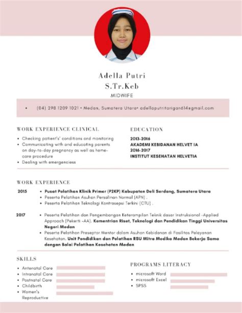 Sample resume format for fresh graduates two page format. Format Contoh Daftar Riwayat Hidup Perawat Fresh Graduate ...