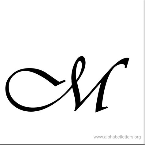 Cursive Alphabet M Download Printable Cursive Alphabet Free