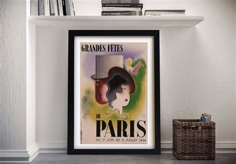 Buy Paris Art Deco Vintage Poster Prints Unique T Ideas