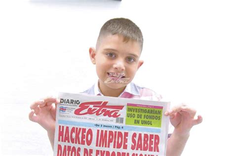 Diario Extra Niño De Voz Prodigiosa Visita Diario Extra