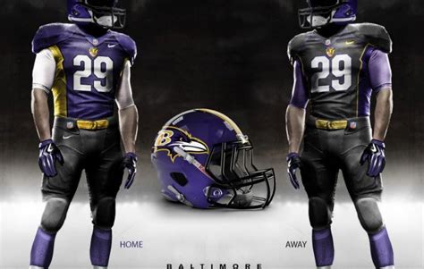 Ravens Uniform Concept Currently Over 10000 On Display For Your