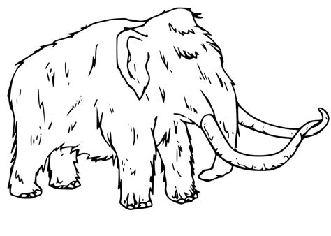 Mammoth For Free Coloring Page Download Print Or Color Online For Free