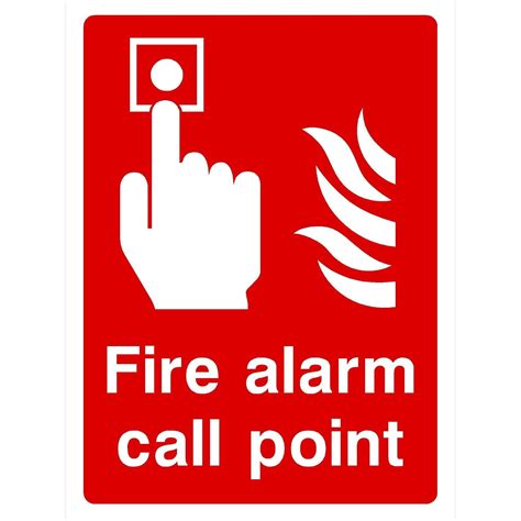 Fire Alarm Call Point Sign Fire Safety Signs Fire Equipment Fire