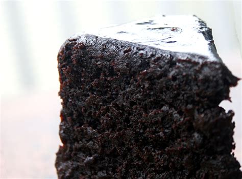 Double Chocolate Cake With Black Velvet Icing Double Chocolate Cake
