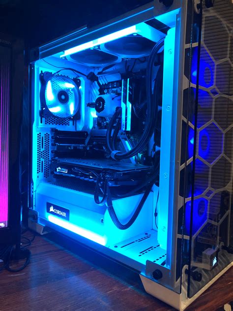 Made my first PC that is all white and full RGB. Probably ...