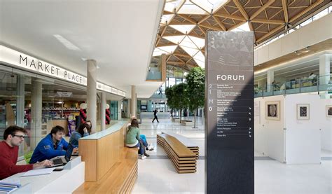 Forum Building University Of Exeter Signage Design Wayfinding
