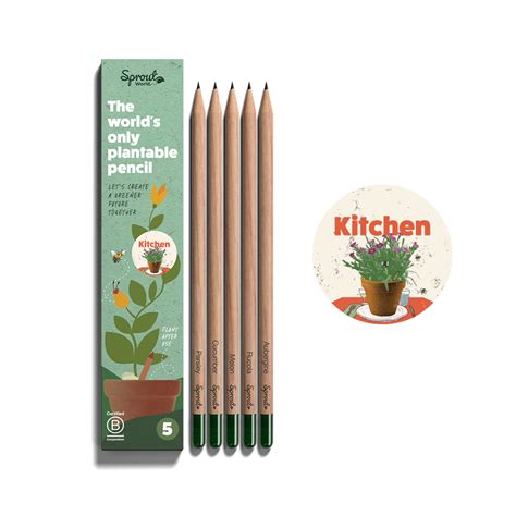 Kitchen Sprout Pencils Edition Sproutworld