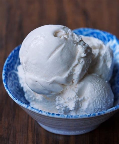 Good homemade ice cream can be made with or without using an ice cream maker and, if you want the treat but at less detriment to your waistline, we've got rosemarie wilson has been making ice cream for over 20 years. Coconut Ice Cream-5 NEW Recipes (Chocolate-Covered Katie ...