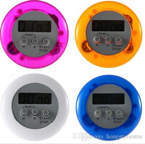 High Quality Multi Plastic Kitchen Timer Round Electronic Timer Kitchen