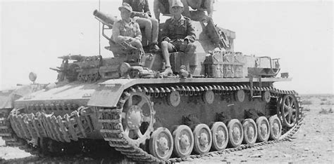 Panzerkampfwagen Iv Ausf F Dak Afrika Korps World War Photos