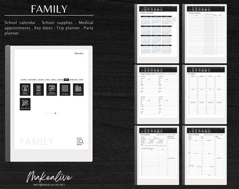 Remarkable Template 2023 2024 All In One Digital Planner Daily