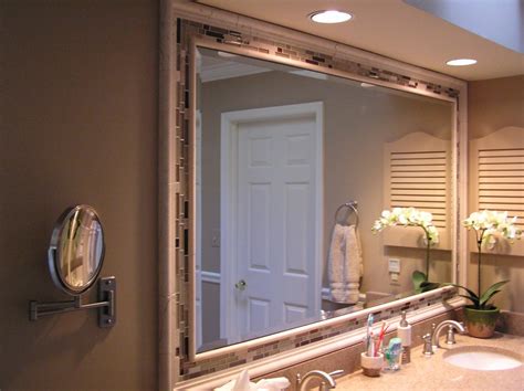 Diy Bathroom Mirror Frame Ideas Large And Beautiful Photos Photo To