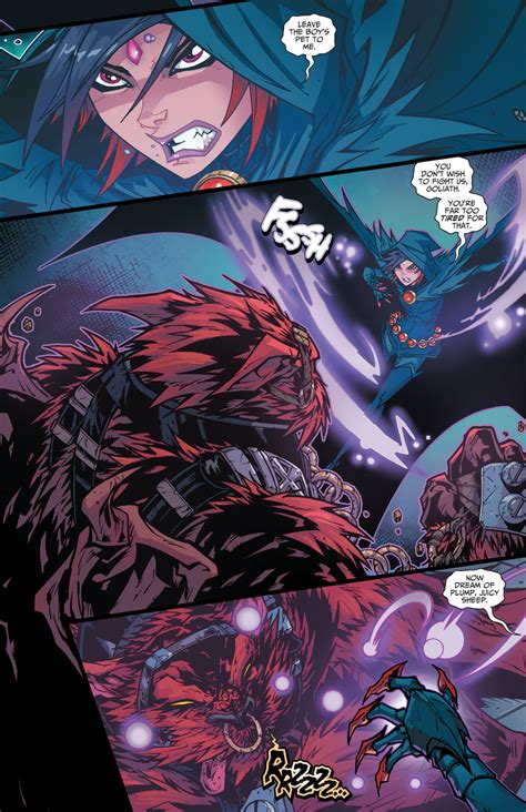 Teen Titans Vs Goliath Comicnewbies