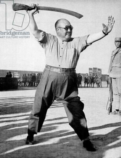 China Chinese Muslim Warlord Ma Hongkui Showing Off His