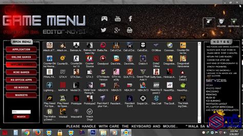 Game Menu Multi Resolution Free Youtube