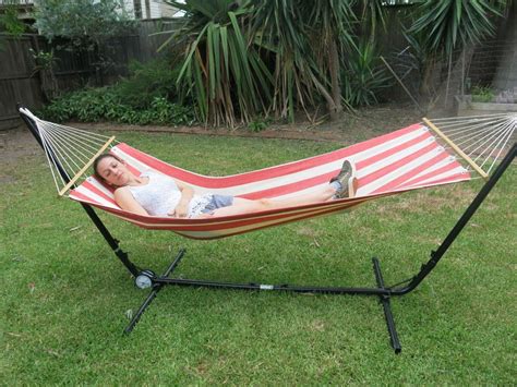 Definition of canvas back in the definitions.net dictionary. Free Standing Hammock: Single Red And White Canvas Hammock ...