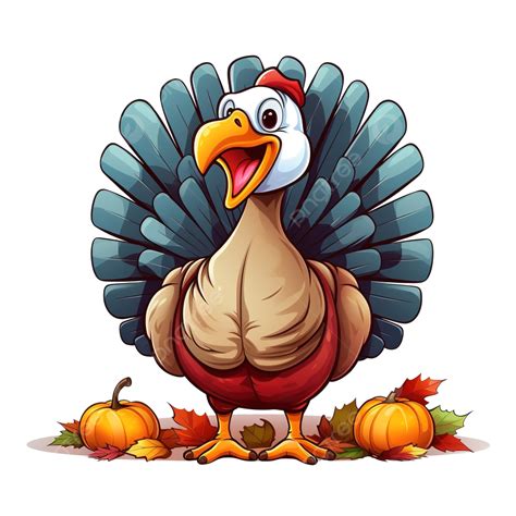 Turkey Cartoon Collection Happy Thanksgiving Celebration Sign