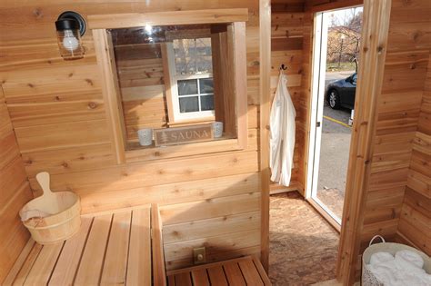 Diy Sauna Kit Outdoor These Outdoor Sauna Kits Bring The Finnish