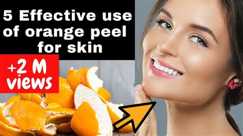 5 Effective Use Of🍊orange Peel To Get Glowing And Anti Aging Skin Never