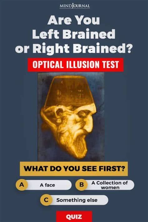 Are You Left Brained Or Right Brained Online Fun Quiz Optical