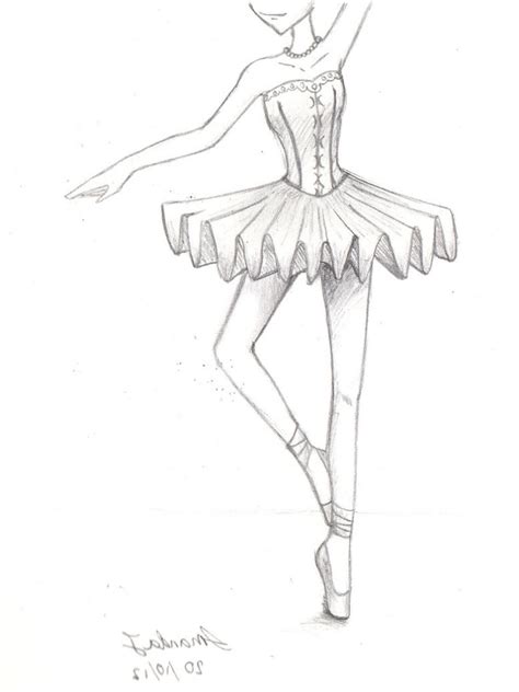 Ballet Dancer Sketch At Explore Collection Of